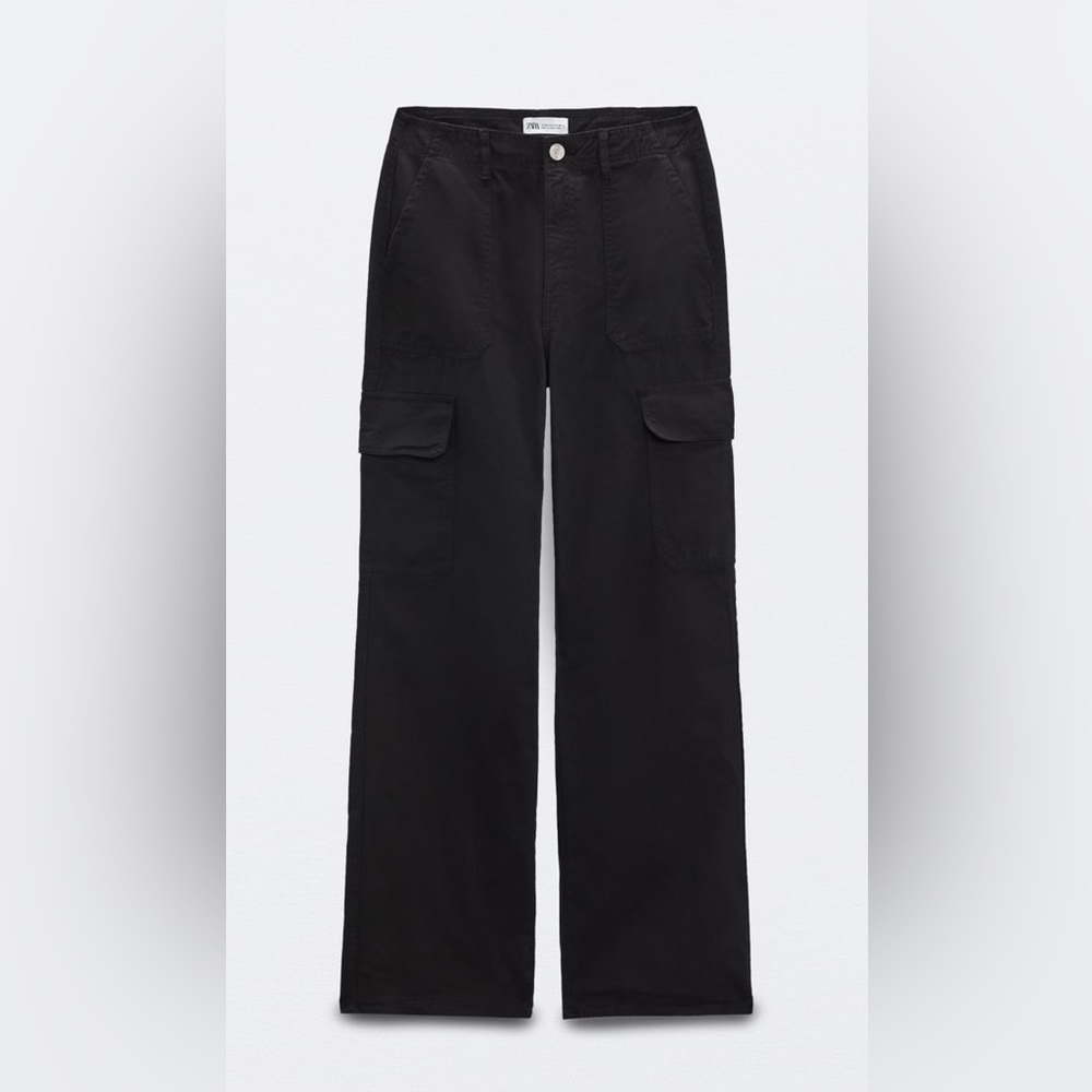 COPY - TRF High Rise Straight Leg Cargo Pants